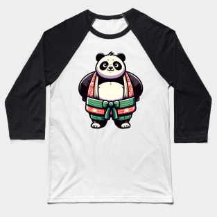 Sumo panda Baseball T-Shirt